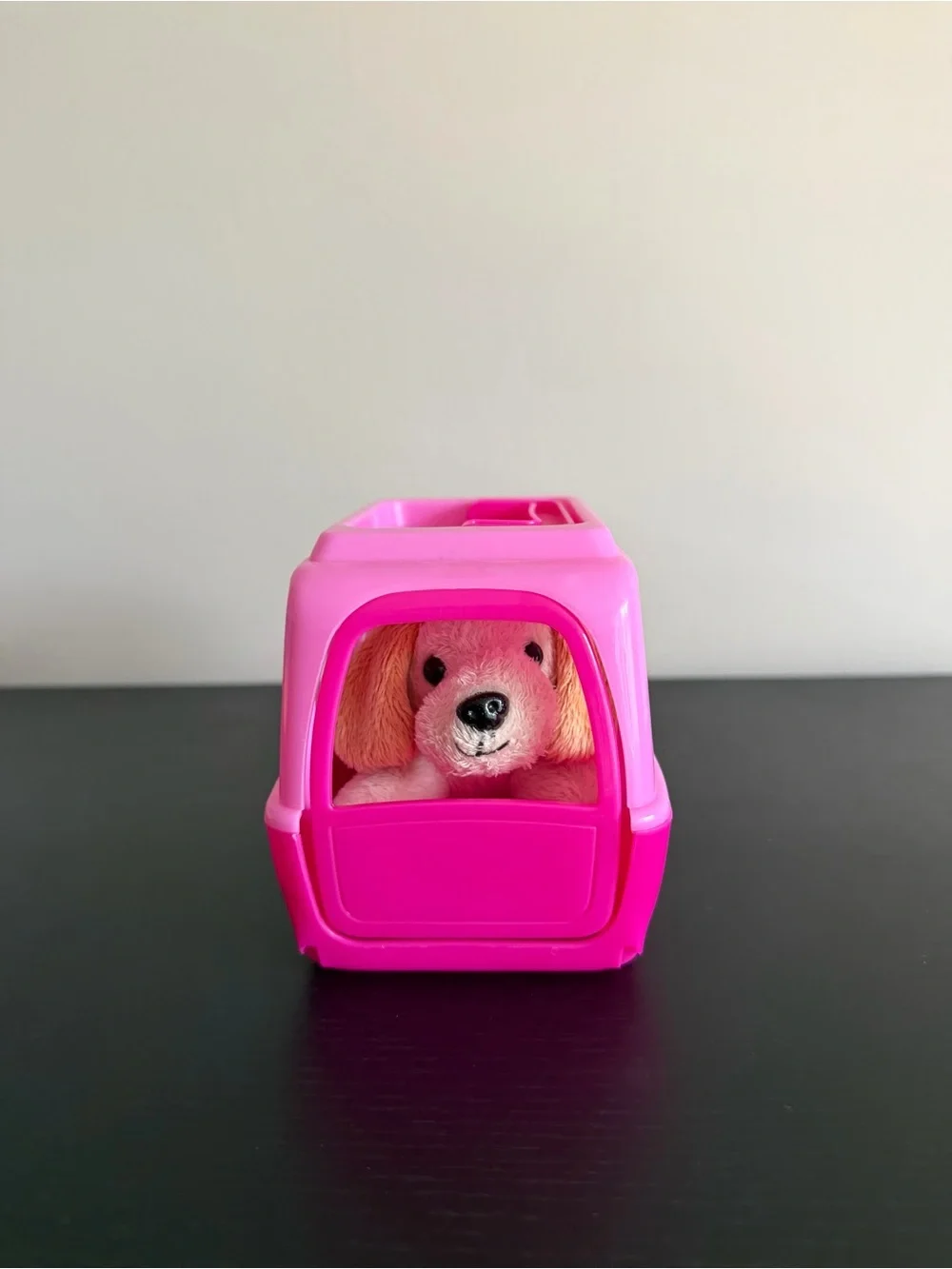Polyfect Toys Puppy Dog Plush Pet Carrier Toy Pink Travel Stuffed Animal 2017